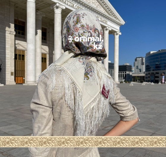 Павловопосадский платок «Балаганчик»